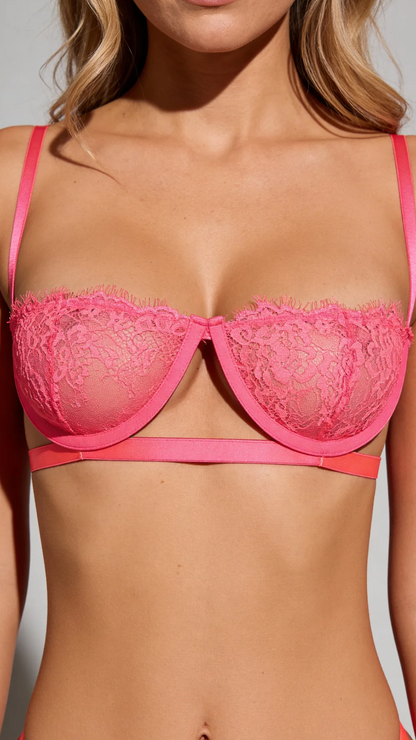 Elisabeth ensemble 2 pièces en dentelle italienne