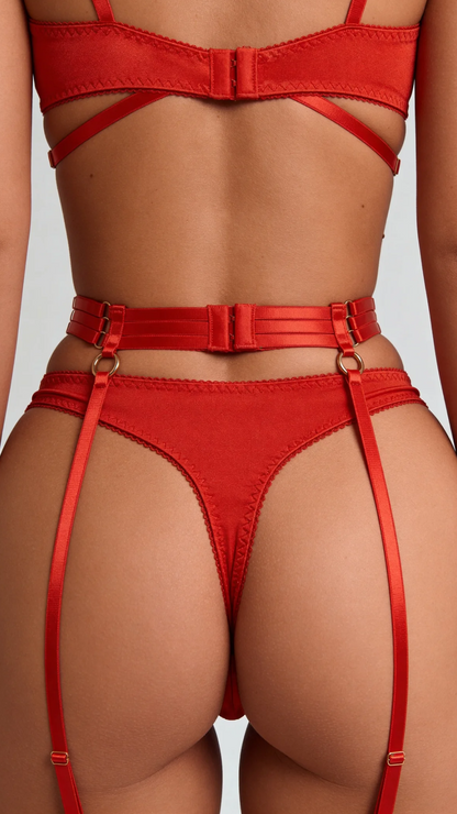 Juliet ensemble 2 pièces en dentelle florale